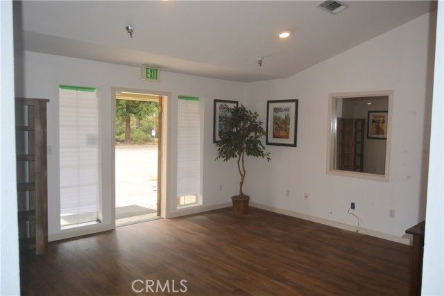 reception area~