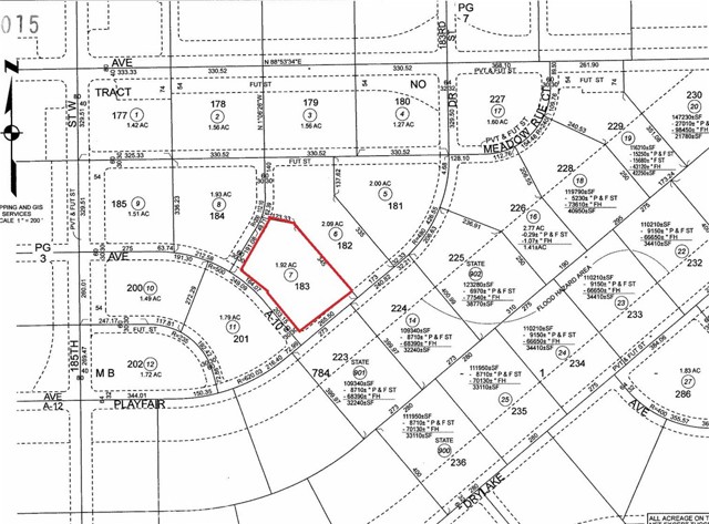 Detail Gallery Image 2 of 4 For 0 Corner W Ave A10/Playfair Ave, Lancaster,  CA 93536 - – Beds | – Baths