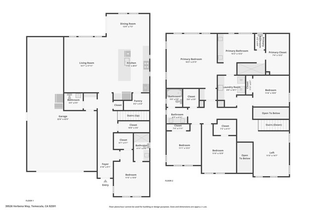 Detail Gallery Image 2 of 55 For 39526 Verbena Way, Temecula,  CA 92591 - 5 Beds | 3/1 Baths