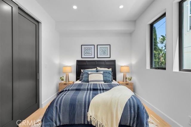 Bedroom #5 downstairs. Perfect for guests or multigenerational living
