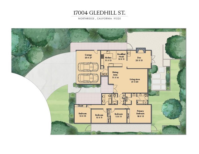 Detail Gallery Image 30 of 30 For 17004 Gledhill Street, Northridge,  CA 91325 - 4 Beds | 2/1 Baths