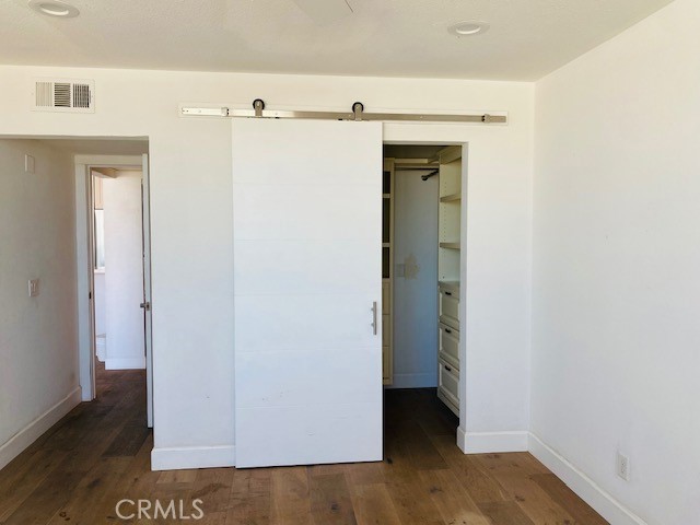 Bedroom reverse view