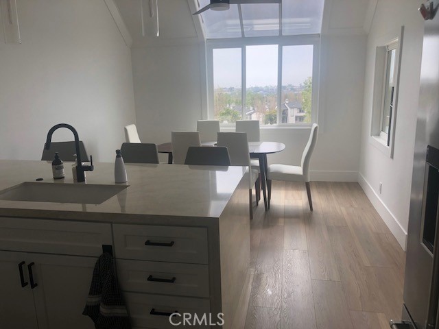 Kitchen and dining area
