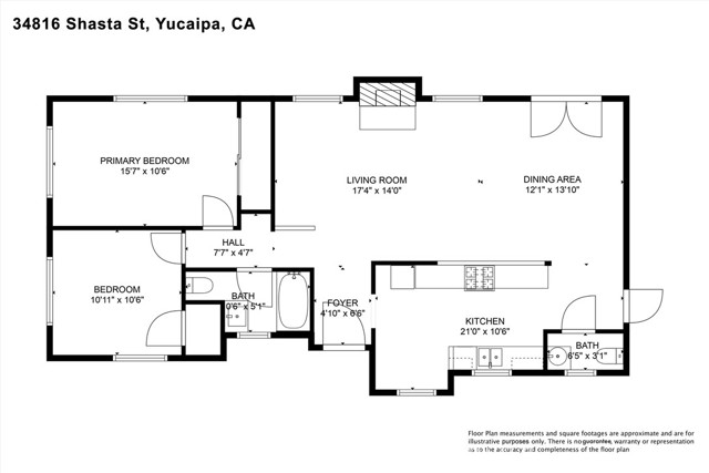 Detail Gallery Image 27 of 27 For 34816 Shasta St, Yucaipa,  CA 92399 - 2 Beds | 1/1 Baths