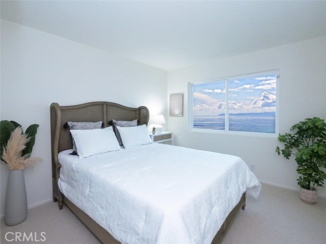 Bedroom 1 with Ocean/Catalina Views