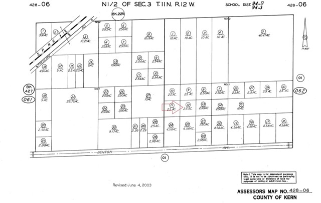 Detail Gallery Image 2 of 2 For 0 Benton Ave, Mojave,  CA 93501 - – Beds | – Baths