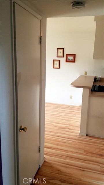 View towards dining and kitchen