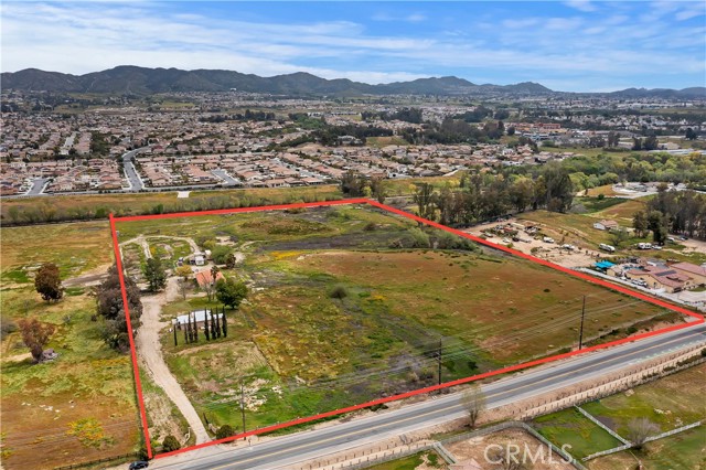 Developers delight!  Wildomar is growing so come and  be a part of it!  These 4 adjacent Residential parcels are available now.  This low density area has tons of growth potential.  Currently Beazer Homes and Richmond American are both closing out their communities nearby so the time is perfect for you and your team.  The property has it's own well and 3 separate electrical lines.  There is a manufactured home, a single trailer and barn on the property - no value is given. So much potential to offer, the value is in the land!  Call me today for an appointment!