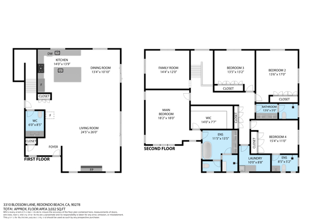 Detail Gallery Image 2 of 39 For 3310 Blossom Ln, Redondo Beach,  CA 90278 - 4 Beds | 3/1 Baths