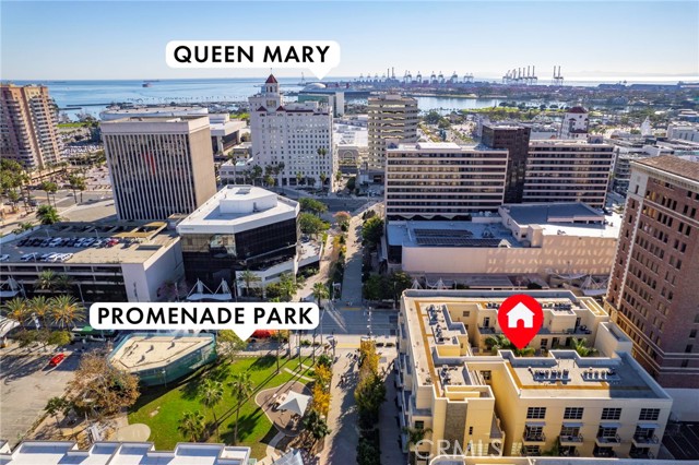 Detail Gallery Image 41 of 44 For 133 the Promenade #103,  Long Beach,  CA 90802 - 2 Beds | 2/1 Baths