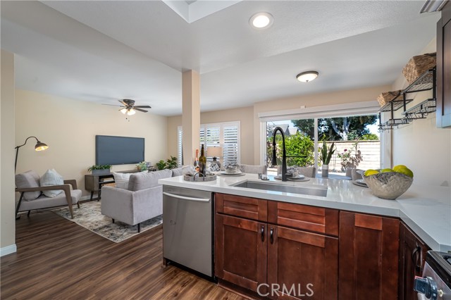 Remodeled kitchen