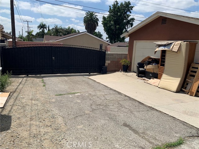 Back Yard Entrance Electric Metal Door