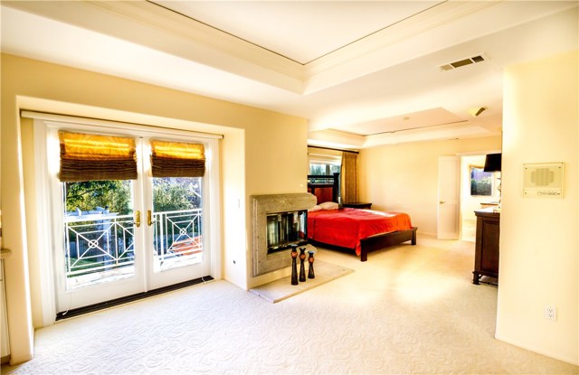 Large Master Bedroom with balcony.