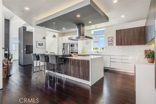 Open floorplan on the main floor. Views looking to the North.