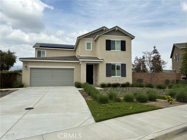 1008 Violet Court Calimesa, California GORGEOUS HOME 4 BEDROOMS AND 3 BATHROOMS TWO STORY HOME. THIS PROPERTY IS ONE OF THE **MODEL HOME **PLUS OWNER UPGRADE HUNTER DOUGLAS CUSTOM MOTORIZED SHADE BLINDS WITH PEBBLE REMOTE AND CUSTOM BUILT WOOD SHUTTERS. HARD WOOD FLOOR AND UPGRADE CARPET. SOLAR PAID OFF. HIGH CEILING WITH OPEN FLOOR PLAN INCLUDES A DOWNSTAIRS BEDROOM & FULL BATH , BIG LAUNDRY ROOM ON FIRST FLOOR ,THE LARGE OPEN GREAT ROOM HAS AN OPEN KITCHEN WITH BEAUTIFUL GRANITE COUNTERTOPS, A STAINLESS STEEL SINGLE BOWL SINK, STAINLESS STEEL STOVE TOP WITH RANGE HOOD, OVENS AND DISHWASHER. PANTRY AND TONS OF CABINETS FOR STORAGE THE MASTER EN SUITE BATHROOM HAS A SEPARATE LARGE SHOWER AND TUB AND TWO SEPARATE WALK IN CLOSET. UPSTAIRS LOFT IS A GOOD SIZED WHERE YOU CAN WORK OR WATCH TV. 2 CAR GARAGE . SOLAR PANELS, TANKLESS WATER HEATER, CLOSE TO SCHOOL , CLOSE TO THE CALIMESA MARKETPLACE, SUPERMARKET, CLOSE TO HIGHWAY 10. REFRIGERATE , WASHER & DRYER ARE INCLUDED .