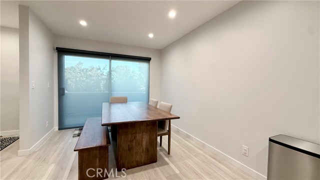 Dining area leading to front Patio