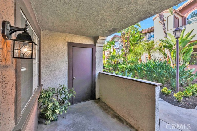 Large Patio With Large Storage Closet