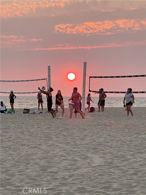 Play beach Volleyball until the sun goes down!!