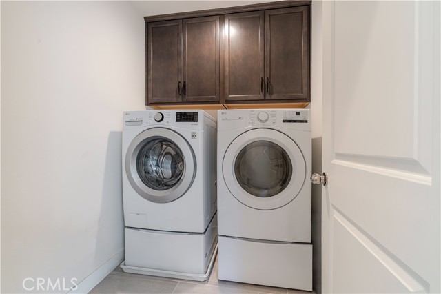 Dedicated laundry room