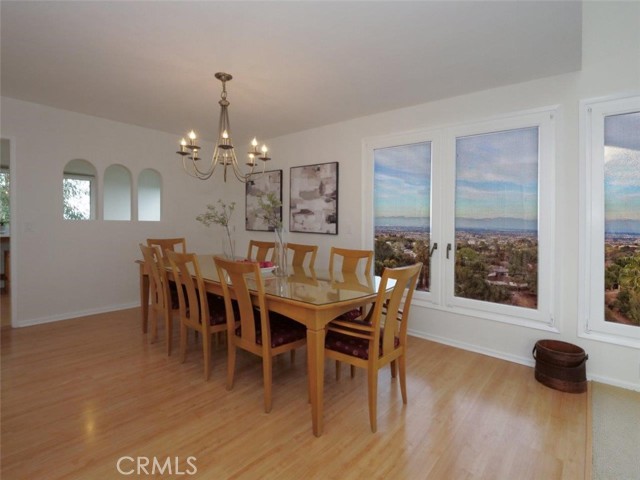 Dining Area Looking Out to View