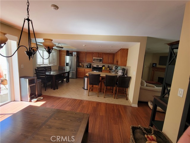 Kitchen view from family Room