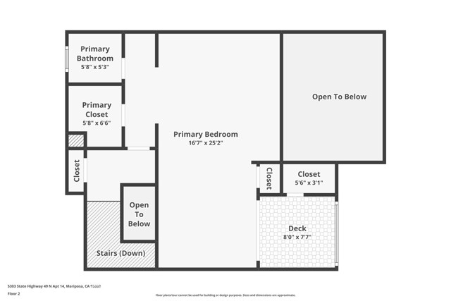 Detail Gallery Image 45 of 45 For 5303 State Highway 49 #14,  Mariposa,  CA 95338 - 1 Beds | 1/1 Baths