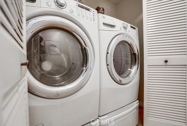 Laundry closet