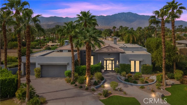 13 Ambassador Circle Rancho Mirage, California Welcome to your own private desert resort located in the gated community of Artisan. You first enter into the great room with floor to ceiling windows and electric shades. Beautiful remodeled gourmet kitchen that features quartz countertops, stainless appliances and countertop seating. A master suite with French doors and custom built-in cabinets. The master bathroom includes double sinks, soaking tub, walk-in shower and oversized walk-in closet. This home has an additional 2 guest bedroom suites, each with ensuite bathrooms. You then step outside to an outdoor covered living area with built-in BBQ, fireplace, pool/spa with waterfall, putting green and beautiful views. This gorgeous home has everything you need and did I mention it is solar equipped?!