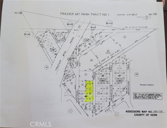 0 Iowa Trail, Frazier Park, California 93225, ,Land,For Sale,0 Iowa Trail,CRSR23087303