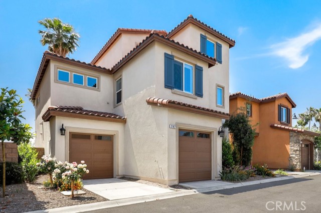2187 Moonstone Court Pomona, California Welcome to Cambria by Legacy Homes! This gorgeous home is located in a small community of newer homes. It features four bedrooms, three and one-half bathrooms. As soon as you walk into this home you are greeted by the 12ft+ ceilings, which give the home an expansive feel along with lots of natural light. The great room concept allows you to entertain and prepare cocktails at the same time – there’s no wasted space here! The kitchen area showcases quartz countertops, a breakfast bar, shaker-style cabinets, and a full pantry. The dining area has access to the front patio through sliding doors which adds to bringing in natural light into the home and also allows you to enjoy the serene patio set up. The living room is set up with wall plug-ins for your TV. There is a combination of shutters and shades throughout the home by Normand, wood-look designer tile flooring, and high-quality upgraded patterned carpet from the staircase and throughout the upstairs area. The master bedroom has two closets, one walk-in, and one wall-to-wall. The master bathroom has double sinks, quartz countertops, a stand-alone shower, and a garden tub. Also on the second level are a full bathroom with a quartz countertop and a large laundry room. The bonus room on the third floor could easily be your fourth bedroom/second master as it has its own bathroom! This property is located perfectly as it is close to shopping and dining, and a mid-point to LA, and Palm Springs, and just minutes to Claremont’s private Universities and al fresco dining. Don’t miss this opportunity and call for your private tour NOW!
