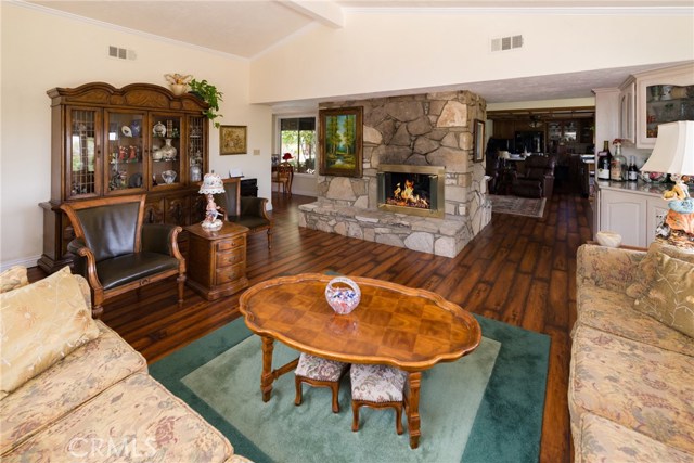 Living Room, looking toward Family Room