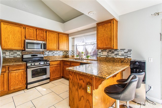 Kitchen with Stainless Appliances