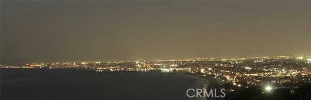 Night view from balcony