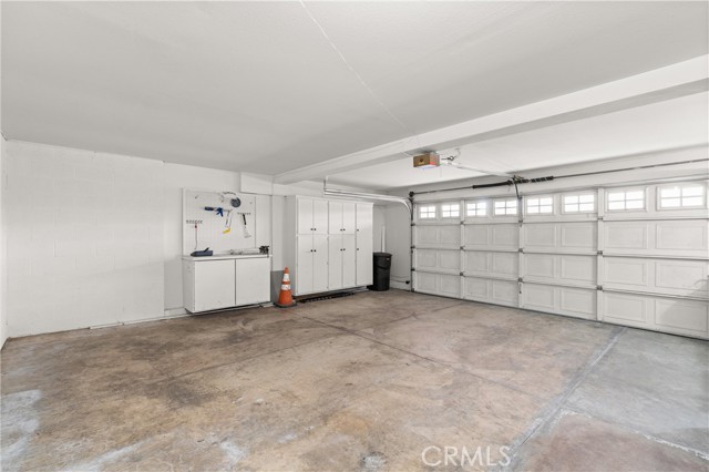 Attached garage