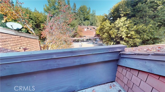 Balcony off Upstairs Loft