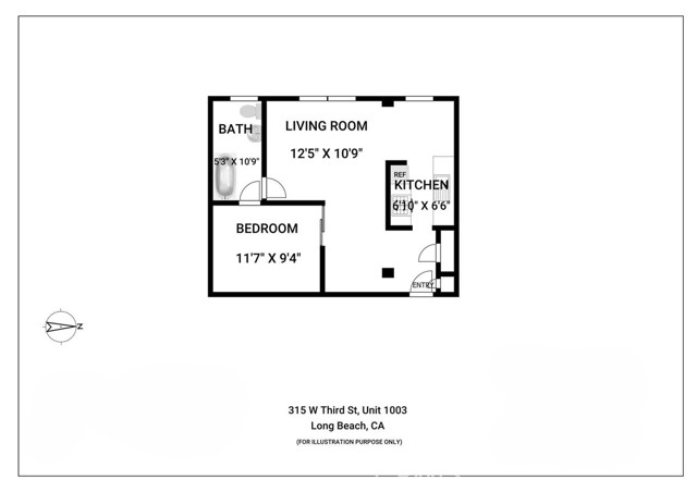 Detail Gallery Image 34 of 34 For 315 W 3rd St #1003,  Long Beach,  CA 90802 - 1 Beds | 1 Baths