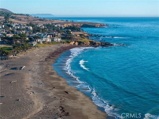 Aerial Views of Nearby Moonstone Beach