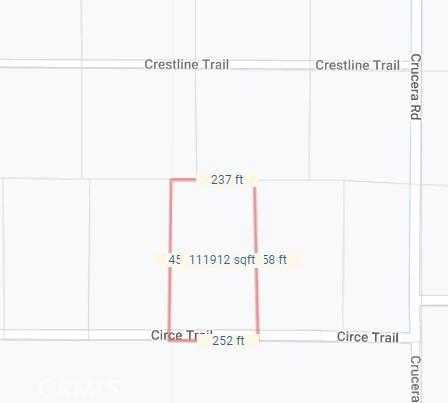 Details for 0 Circe Trail, California Valley, CA 93453