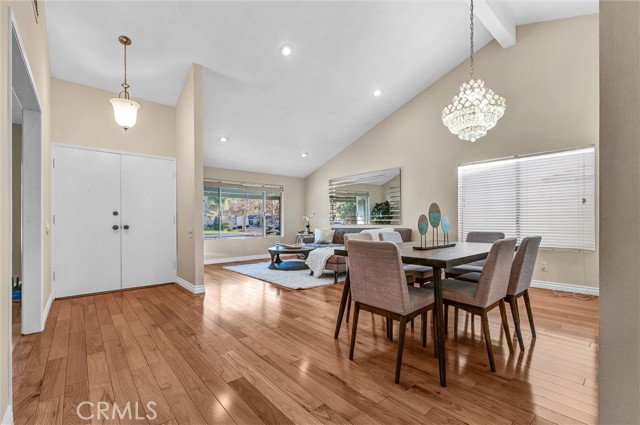 formal dining area