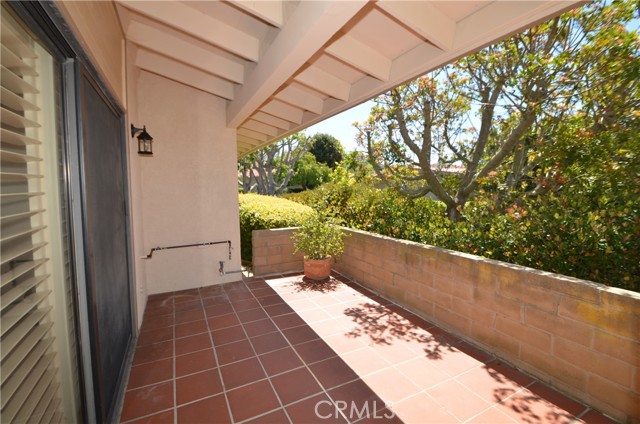 Another view of the front side patio Another view of the front side patio