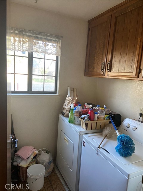 Laundry room. Downstairs.