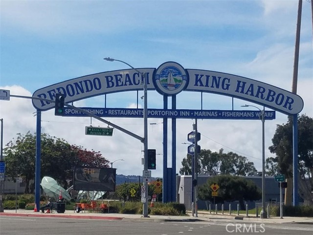 King Harbor sign