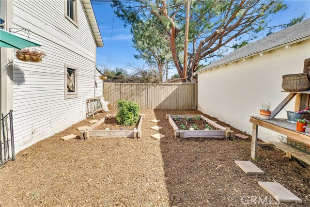 Backyard garden