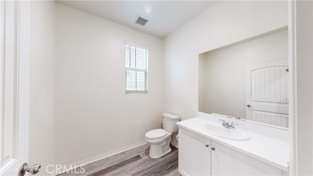 Downstairs spacious half bath for guests