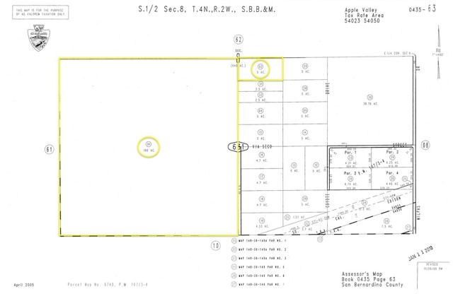 Detail Gallery Image 11 of 13 For 0 Laguna Seca/Del Oro Rd, Apple Valley,  CA 92308 - – Beds | – Baths