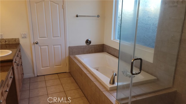 Separate shower & bathtub in master #1