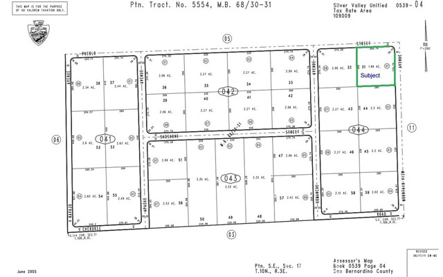 Detail Gallery Image 3 of 3 For 1 Mountain View Rd, Newberry Springs,  CA 92365 - – Beds | – Baths