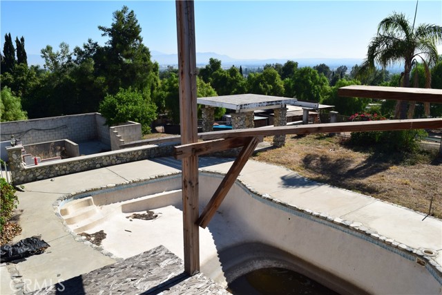Master Bedroom view to Pool and Backyard