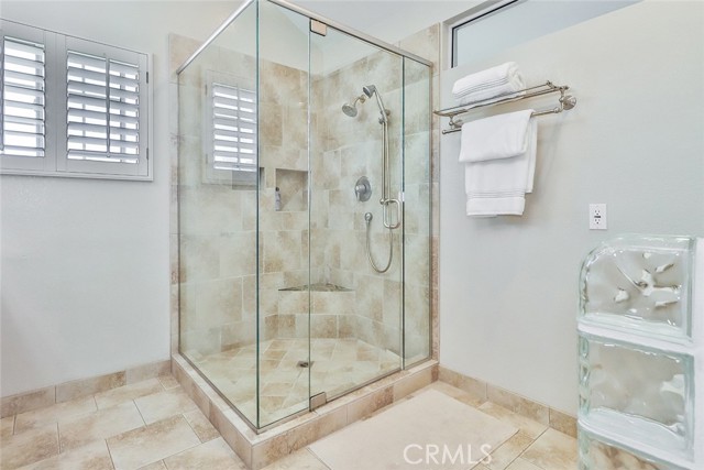 Walk in Shower Primary Bath