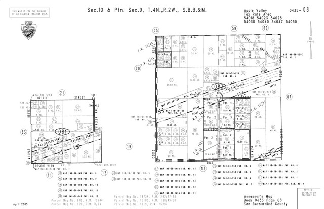 Detail Gallery Image 1 of 1 For 10717 La Mesa Rd, Apple Valley,  CA 92308 - – Beds | – Baths